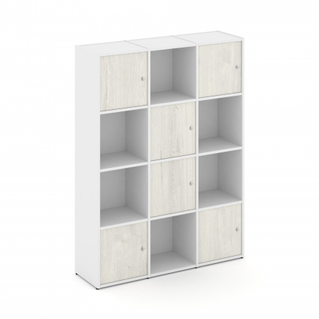 Locker plus Комплект №6 LK.K-006 Белый/Дуб Наварра 1188*350*1593