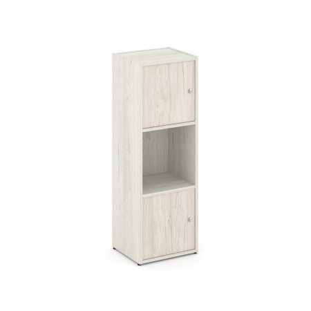 Locker plus Комплект №1 LK.K-001 Дуб Наварра/Денвер Светлый 408*350*1203