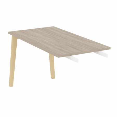 Onix Wood Direct Брифинг-приставка OW.BR-13 Дуб Аттик/Дуб Светлый/Металл Белый 1380*720*750