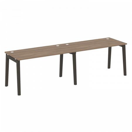 Onix Wood Рабочая станция OW.RS-2.3.7 Дуб Аризона/Дуб Темный/Металл Антрацит 2760*720*750
