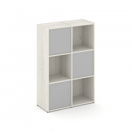 Locker plus Комплект №2 LK.K-002 Дуб Наварра/Серый 798*350*1203