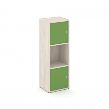 Locker plus Комплект №1 LK.K-001 Денвер Светлый/Зеленый 408*350*1203