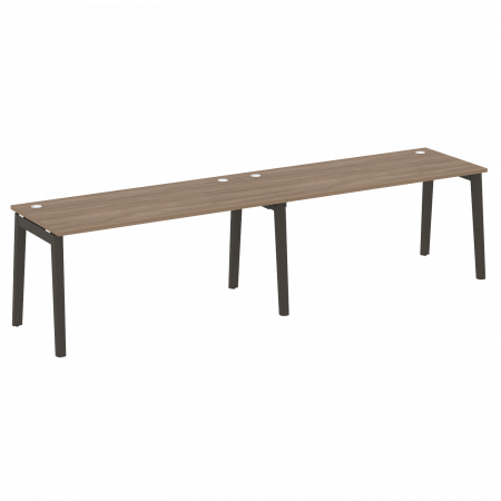 Onix Wood Рабочая станция OW.RS-2.4.7 Дуб Аризона/Дуб Темный/Металл Антрацит 3160*720*750