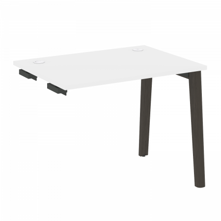 Onix Wood Стол-приставка OW.SPR-1.7 Белый Бриллиант/Дуб Темный/Металл Антрацит 980*720*750