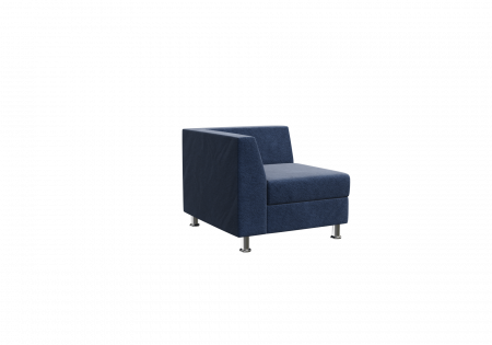 Prime Секция с подлокотником одноместная правая PR.SP-1 (R) Kardif 028 820*800*640