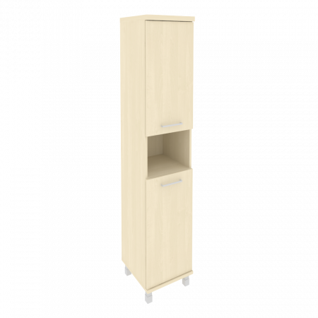 First Шкаф высокий узкий левый KSU-1.5 (L) Клен 401*432*2060