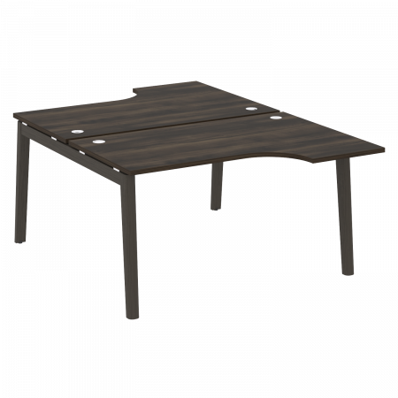 Onix Wood Рабочая станция OW.D.SA-2 Дуб Мали/Дуб Темный/Металл Антрацит 1380*1995*750 (1475/460)