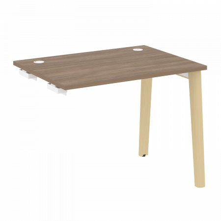 Onix Wood Стол-приставка OW.SPR-1.7 Дуб Аризона/Дуб Светлый/Металл Белый 980*720*750