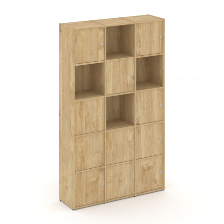 Locker plus Комплект №9 LK.K-009 Тиквуд Светлый 1188*350*1983