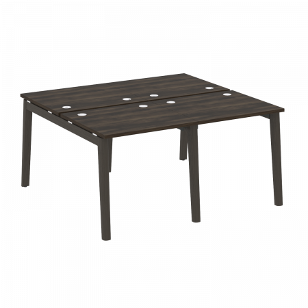 Onix Wood Рабочая станция OW.D.RS-4.0.7 Дуб Мали/Дуб Темный/Металл Антрацит 1560*1475*750