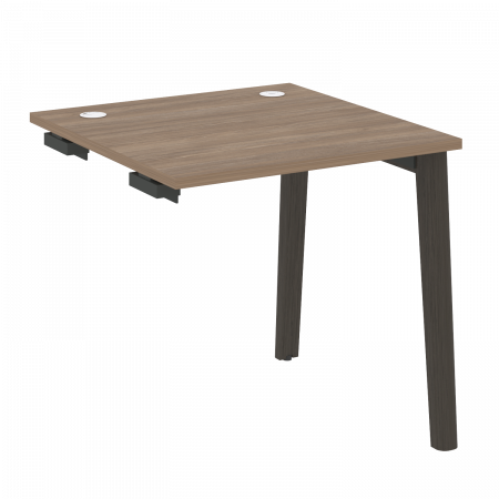 Onix Wood Стол-приставка OW.SPR-0.8 Дуб Аризона/Дуб Темный/Металл Антрацит 780*800*750
