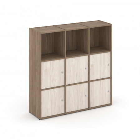 Locker plus Комплект №3 LK.K-003 Дуб Аризона/Денвер Светлый 1188*350*1203