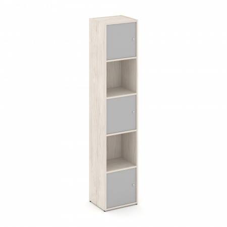 Locker plus Комплект №7 LK.K-007 Денвер Светлый/Серый 408*350*1983