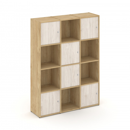 Locker plus Комплект №6 LK.K-006 Тиквуд Светлый/Денвер Светлый 1188*350*1593