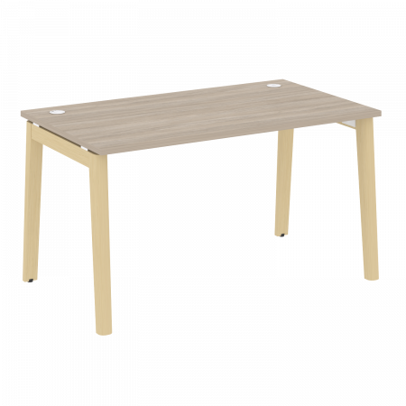 Onix Wood Стол письменный OW.SP-3.8 Дуб Аттик/Дуб Светлый/Металл Белый 1380*800*750