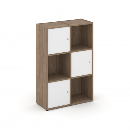 Locker plus Комплект №2 LK.K-002 Дуб Аризона/Белый 798*350*1203