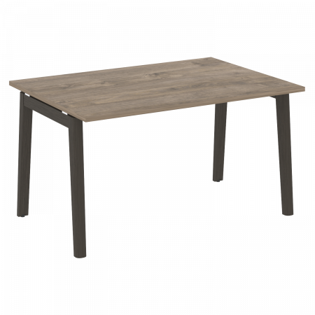 Onix Wood Стол переговорный (1 столешница) OW.PRG-1.3 Дуб Аттик/Дуб Темный/Металл Антрацит 1380*980*750
