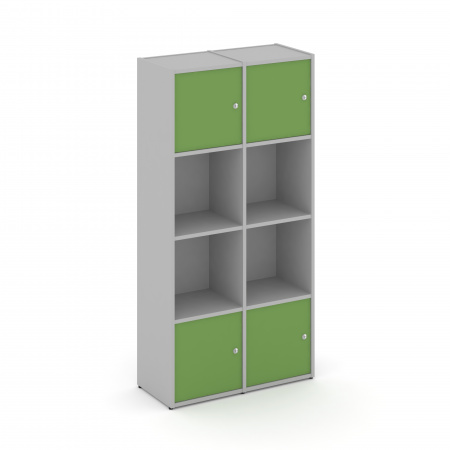 Locker plus Комплект №5 LK.K-005 Серый/Зеленый 798*350*1593