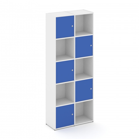 Locker plus Комплект №8 LK.K-008 Белый/Синий 798*350*1983