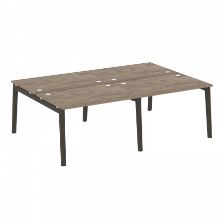 Onix Wood Рабочая станция OW.D.RS-4.2.8 Дуб Аттик/Дуб Темный/Металл Антрацит 2360*1635*750