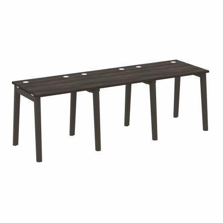 Onix Wood Рабочая станция OW.RS-3.0.7 Дуб Мали/Дуб Темный/Металл Антрацит 2340*720*750