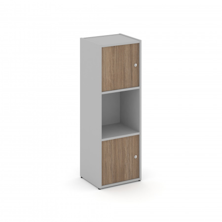 Locker plus Комплект №1 LK.K-001 Серый/Дуб Аризона 408*350*1203
