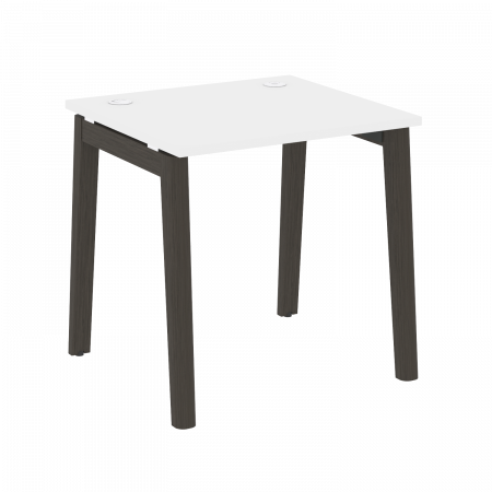 Onix Wood Стол письменный OW.SP-0.7 Белый Бриллиант/Дуб Темный/Металл Антрацит 780*720*750
