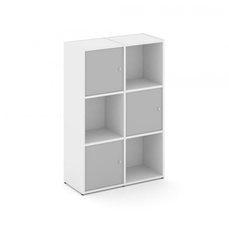 Locker plus Комплект №2 LK.K-002 Белый/Серый 798*350*1203