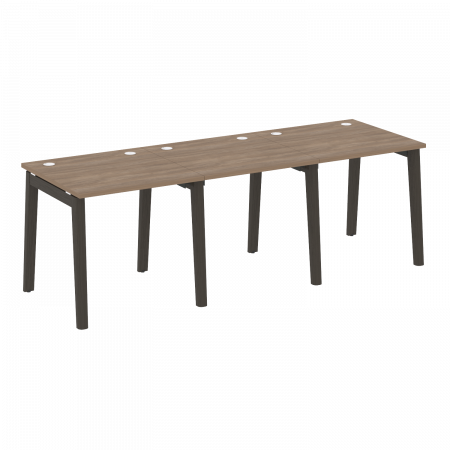Onix Wood Рабочая станция OW.RS-3.0.8 Дуб Аризона/Дуб Темный/Металл Антрацит 2340*800*750