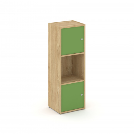 Locker plus Комплект №1 LK.K-001 Тиквуд Светлый/Зеленый 408*350*1203