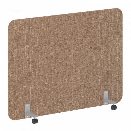 R-line soft Перегородка на металлических опорах, на роликах AP.R-160-120 Romeo 03/Металл Серый 1600*18*1200