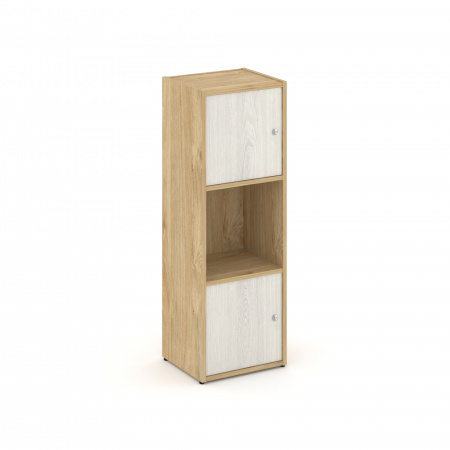 Locker plus Комплект №1 LK.K-001 Тиквуд Светлый/Дуб Наварра 408*350*1203