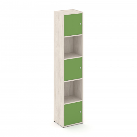 Locker plus Комплект №7 LK.K-007 Денвер Светлый/Зеленый 408*350*1983