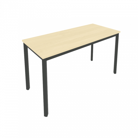 Slim Стол письменный на металлокаркасе С.СП-5.1 Клен/Металл Антрацит 1380*600*750