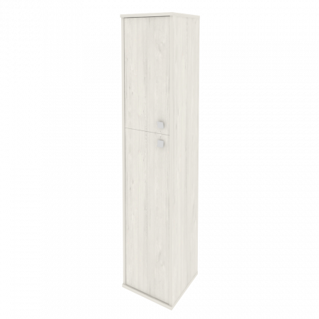 Style Шкаф высокий узкий левый Л.СУ-1.8 (L) Дуб Наварра 412*410*1980