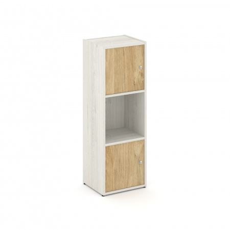 Locker plus Комплект №1 LK.K-001 Дуб Наварра/Тиквуд Светлый 408*350*1203