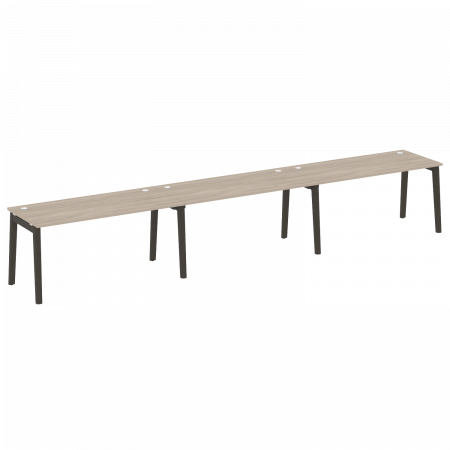 Onix Wood Рабочая станция OW.RS-3.4.7 Дуб Аттик/Дуб Темный/Металл Антрацит 4740*720*750