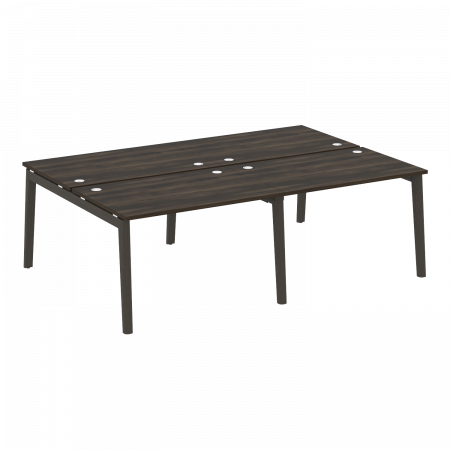 Onix Wood Рабочая станция OW.D.RS-4.2.8 Дуб Мали/Дуб Темный/Металл Антрацит 2360*1635*750
