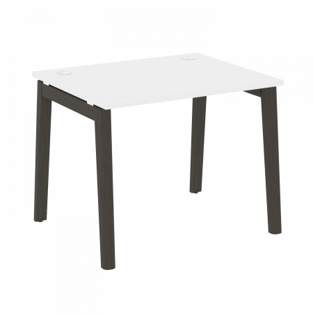 Onix Wood Стол письменный OW.SP-1.8 Белый Бриллиант/Дуб Темный/Металл Антрацит 980*800*750