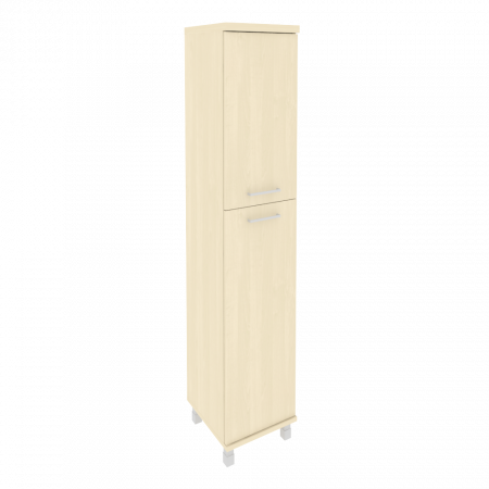 First Шкаф высокий узкий левый KSU-1.8 (L) Клен 401*432*2060