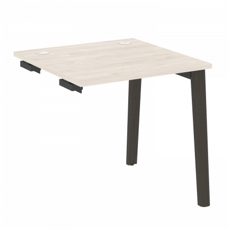 Onix Wood Стол-приставка OW.SPR-0.8 Денвер Светлый/Дуб Темный/Металл Антрацит 780*800*750