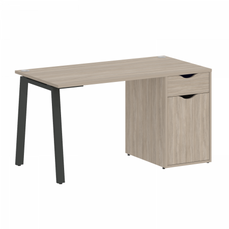 Home Office Стол письменный VR.SP-3-138.1.A Дуб Аттик/Металл Антрацит 1380*720*750