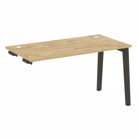 Onix Wood Стол-приставка OW.SPR-3.7 Тиквуд Светлый/Дуб Темный/Металл Антрацит 1380*720*750