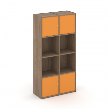Locker plus Комплект №5 LK.K-005 Дуб Аризона/Оранжевый 798*350*1593