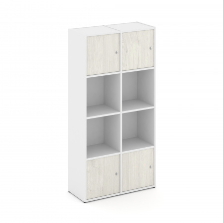 Locker plus Комплект №5 LK.K-005 Белый/Дуб Наварра 798*350*1593