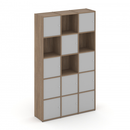 Locker plus Комплект №9 LK.K-009 Дуб Аризона/Серый 1188*350*1983