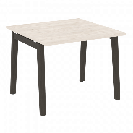 Onix Wood Стол переговорный (1 столешница) OW.PRG-1.1 Денвер Светлый/Дуб Темный/Металл Антрацит 980*980*750