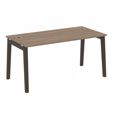 Onix Wood Direct Стол руководителя OW.SRR-4.8 Дуб Аризона/Дуб Темный/Металл Антрацит 1580*800*750