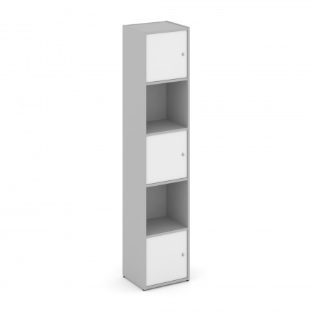 Locker plus Комплект №7 LK.K-007 Серый/Белый 408*350*1983