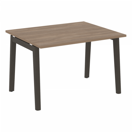 Onix Wood Стол переговорный (1 столешница) OW.PRG-1.2 Дуб Аризона/Дуб Темный/Металл Антрацит 1180*980*750